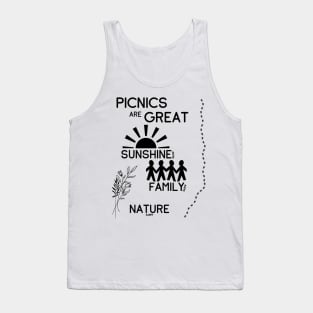 I Sure Do love Picnics... Tank Top